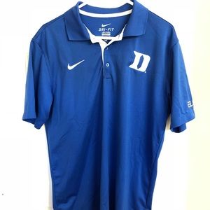 Nike dry fit Duke university polo